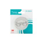 Wieszak samoprzylepny Timo "2" srebrny