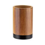 Kubek łazienkowy wood brązowy