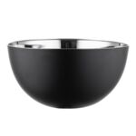 Miska nierdzewna Tivoli 24 cm 3,8 l czarny