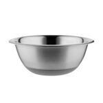 Miska nierdzewna z silikonowym dnem 22 cm 1,7 l srebrny