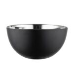 Miska nierdzewna Tivoli 19 cm 1,95 l czarny
