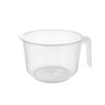 Miska Capri do mieszania antypoślizgowa 2,5 l z uchwytem biały