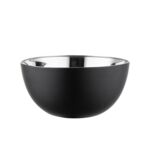 Miska nierdzewna Tivoli 15 cm 900 ml czarny