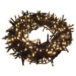 Lampki zewnętrzne 1000 LED ciepły biały na transformator z programatorem 51,95 m Cortina