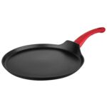 Patelnia aluminiowa Mars do naleśników 28 cm czarny