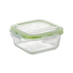Pojemniki na żywność Frigo szklany kwadratowy 800 ml transparentny