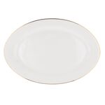 Półmisek porcelanowy owalny Belissima 34 cm biały