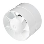 Wentylator kanałowy WKA125T biały, 0,58 kg, Ø125, opóźnienie wyłączenia AWENTA