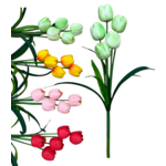 Bukiet tulipanów 52 x 4 cm mix