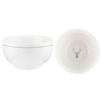 Salaterka Mystic jeleń 13 cm biały