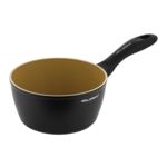 Rondel aluminiowy AmVegan 16 cm 1100 ml czarny