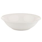 Salaterka Bellissima ze złotą obwódką 23 cm biały