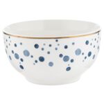 Salaterka Mare Hope kropki 13 cm niebiesko-biały