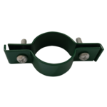 Obejma słupka pośrednia fi 38 mm zielony RAL 6005