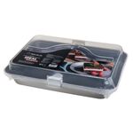 Blacha nieprzywieralna Ideal z pokrywą 32,5 x 22,5 x 5 cm szary