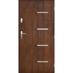 Drzwi zewnętrzne rito 80P orzech prawe