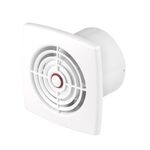 Wentylator łazienkowy WR100 biały, 0,56 kg, Ø100, kostka podłączeniowa AWENTA
