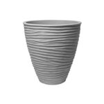 Doniczka okrągła Sand 40 x 42 cm szary