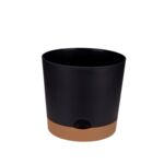 Doniczka Yumo Duet 25 cm czarny