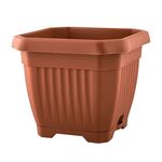 Doniczka Octagon 35 x 35 cm ceglasty