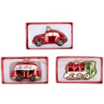 Bombka szklana pojazdy mix