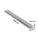 Profil UD 28/25/0,55 3000 mm