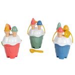 Zestaw do piasku Ice Cream 3 foremki + łyżka