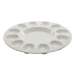 Talerz do jaj Premium biały