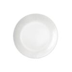 Talerz płytki Coconut 27 cm biały Borm