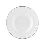 Talerz głęboki Tiffany Platinium 22 cm biały