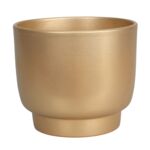 Osłonka 13 cm perłowy złoty
