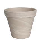 Donica terakotowa BLT granit 18 cm beżowy