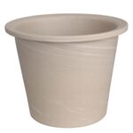 Donica terakota Vento granit 32 cm beżowy