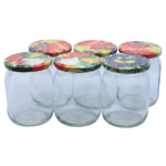 Słoik 0,5 l z nakrętką 82 mm 6 sztuk