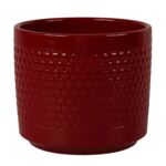 Osłonka cylinder 16 cm wino czerwony