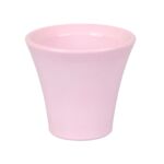 Osłonka ceramiczna 8 cm Lazur różowy
