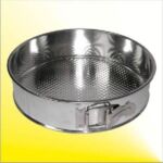 Tortownica nierdzewna 24 cm srebrny