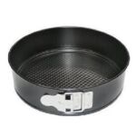 Tortownica nierdzewna 24 cm czarny Spinwar