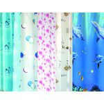 Zasłonka prysznicowa PEVA Eco 180 x 200 cm multicolor