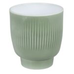 Osłonka ceramiczna 15 cm Lazur szałwia zielony
