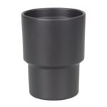 Osłonka ceramiczna 10 cm matowy antracytowy