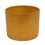 Osłonka ceramiczna 13 cm Curry Lazur żółty