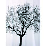 Zasłonka txt tree czarna