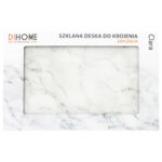 Deska do krojenia szklana 20 x 30 cm Clara szary