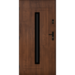 Drzwi zewnętrzne borneo orzech 80 lewe