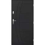 Drzwi zewnętrzne efez ral 7016 90P prawe