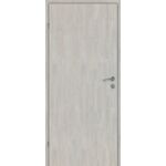 Drzwi wewnętrzne 70L pełne gładkie dąb srebrny lakierowane 2 zawiasy lewe