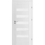 Skrzydło drzwiowe 90P 5/5 biały bergamo 10 prawe