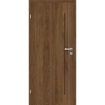 Skrzydło drzwiowe 80L pełne orzech palermo saxo lewe