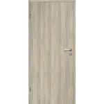 Skrzydło drzwiowe 70L pełne gładkie dąb skandynawski lakierowane 2 zawiasy lewe
